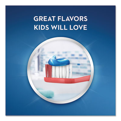 Kids' Sparkle Toothpaste, Bubblegum Flavor, 0.85 oz Tube, 72