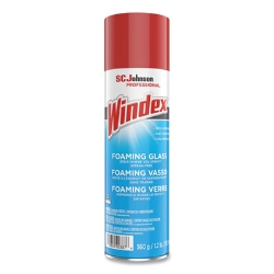 Foaming Glass Cleaner, 20 oz Aerosol Spray, 6/Carton