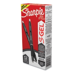 S-Gel High-Performance Gel Pen, Retractable, Bold 1 Mm, Blac