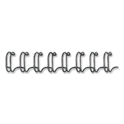 Wire Bindings for 11 x 8.5 Documents, 32 Rings, 0.5" (100-Sh