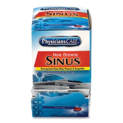 Non-Drowsy Sinus Decongestant Congestion Medication, One Tab