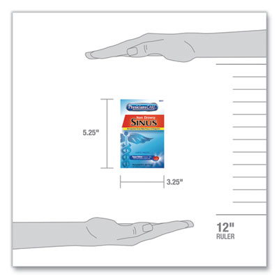 Non-Drowsy Sinus Decongestant Congestion Medication, One Tab