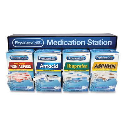 Medication Station, Aspirin, Ibuprofen, Non Aspirin Pain Rel