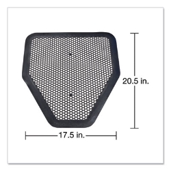 Deo-Gard Disposable Urinal Mat, Shield-Shaped, Fresh Mountai