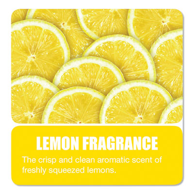 Enzym D Digester Liquid Deodorant, Lemon, 1 Gal Bottle, 4/ca