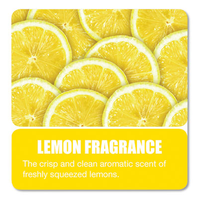 D-Vour Absorbent Powder, Lemon, 16 oz Canister, 6/Carton