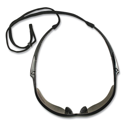Nemesis Readers Safety Glasses, 2.5+ Diopter, Black Half Fra
