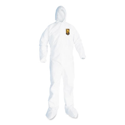 A20 Breathable Particle Protection Coveralls, Elastic Back, 