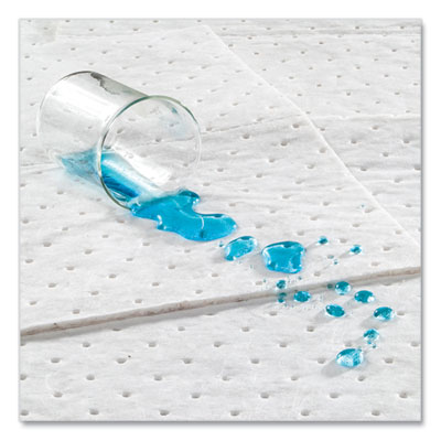 Taskbrand Industrial Oil Only Sorbent Pad, 0.21 Gal, 15 X 18