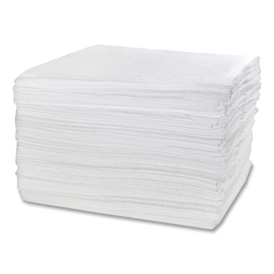 TASKBrand Industrial Oil Only Sorbent Pad, 0.14 gal, 15 x 18