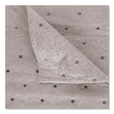 Taskbrand All Sorb Industrial Sorbent Pad, 0.24 Gal, 15 X 18