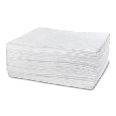 Taskbrand Industrial Oil Only Sorbent Pad, 0.17 Gal, 15 X 18