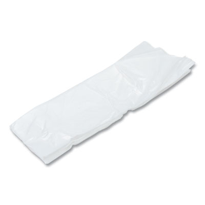Poly Apron, 28 x 46, One Size Fits Most, White, 100/Pack, 10