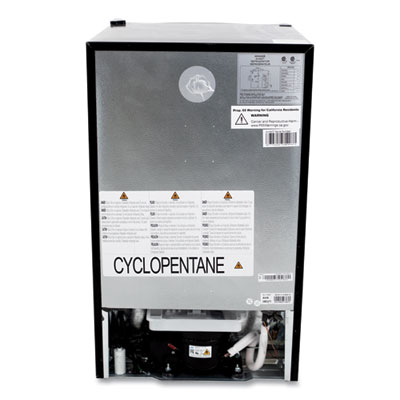 4.4 Cu.ft. Auto-Defrost Refrigerator, 19.25 X 22 X 33, Black