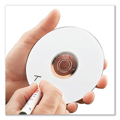 Cd-R Recordable Disc, 700 Mb/80 Min, 52x, Spindle, White, 10