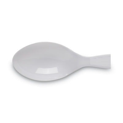 Plastic Cutlery, Heavy Mediumweight Spoon, White, 1,000/Cart