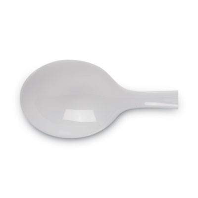 Plastic Cutlery, Heavyweight Soup Spoon, White, 100/Box, 10