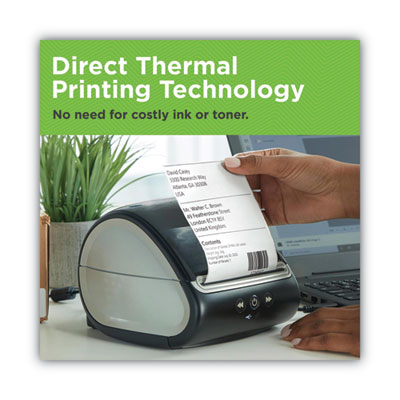 Labelwriter 5xl Series Label Printer, 53 Labels/min Print Sp