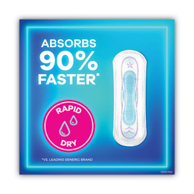 Ultra Thin Pads, Size 2, Super Long, Super Absorbency, 40/Pa
