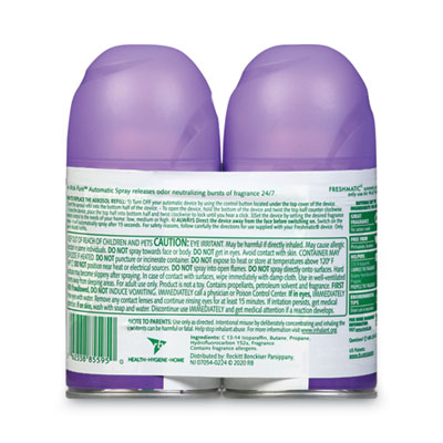 Freshmatic Ultra Spray Refill, Lavender/chamomile, 5.89 Oz A