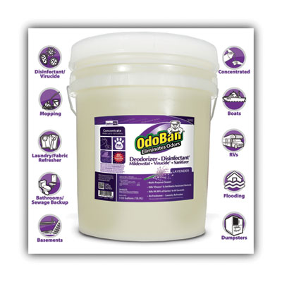 Concentrated Odor Eliminator and Disinfectant, Lavender, 5 g