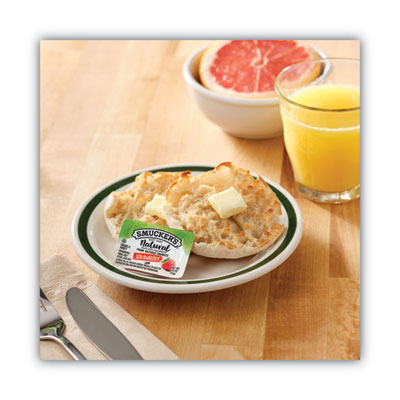 Smuckers 1/2 Ounce Natural Jam, Strawberry, 0.5 oz Container