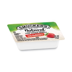 Smuckers 1/2 Ounce Natural Jam, Strawberry, 0.5 oz Container