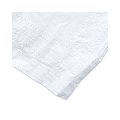 Paper Table Cover, Embossed Paper With Plastic Liner, 54" X
