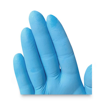 G10 Comfort Plus Blue Nitrile Gloves, Powder-Free, Medium, 4