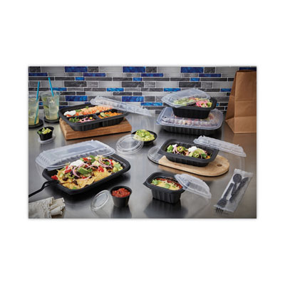 EarthChoice Entree2Go Takeout Container, 48 oz, 11.8 x 8.8 x