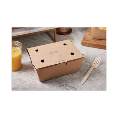 EarthChoice Tamper Evident OneBox Paper Box, 7.6 x 5.7 x 3.3