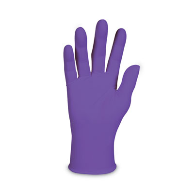 PURPLE NITRILE Exam Gloves, Powder-Free, Medium, 6 mil Thick