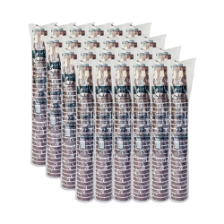Thermoguard Insulated Paper Hot Cups, 24 oz, Steam Print Des