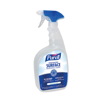 Healthcare Surface Disinfectant, Fragrance-Free, 32 oz Spray