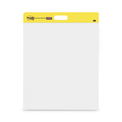Self-Stick Wall Pad, Unruled, (20) White 20 x 23 Sheets, 4/C