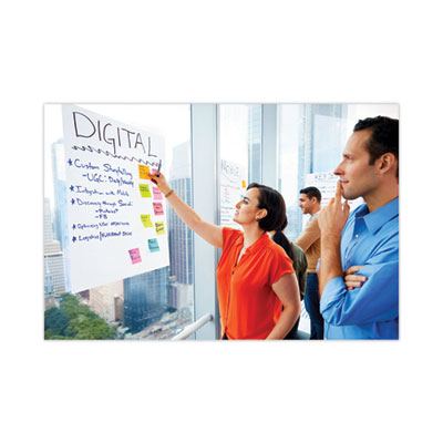 Self-Stick Wall Pad, Unruled, (20) White 20 x 23 Sheets, 4/C