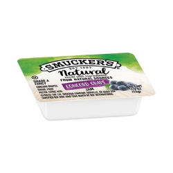 Smuckers 1/2 Ounce Natural Jam, 0.5 oz Container, Concord Gr