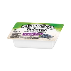 Smuckers 1/2 Ounce Natural Jam, 0.5 oz Container, Concord Gr