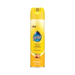 Furniture Polish, Orange Scent, 9.7 oz Aerosol Spray, 6/Cart