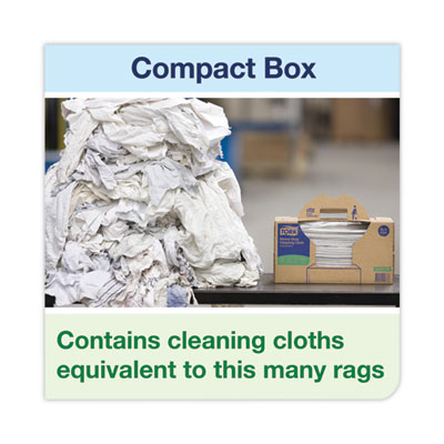 Industrial Cleaning Cloths, 1-Ply, 16.34 x 14, Gray, 210 Wip
