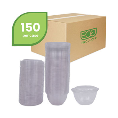 Renewable and Compostable Containers, 18 oz, 5.5" Diameter x