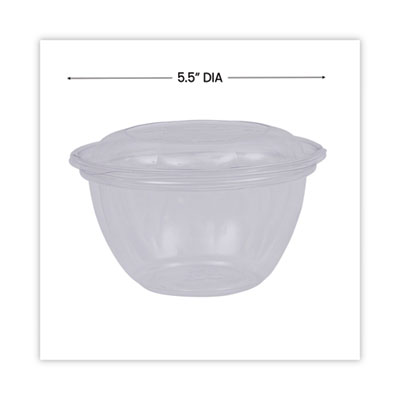 Renewable and Compostable Containers, 18 oz, 5.5" Diameter x