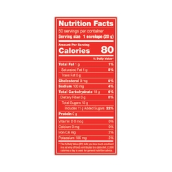 Hot Cocoa Mix, Dark Chocolate, 0.71 Packets, 50 Packets/Box,