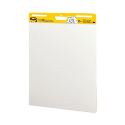 Vertical-Orientation Self-Stick Easel Pads, Unruled, (30) Wh