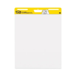 Vertical-Orientation Self-Stick Easel Pads, Unruled, (30) Wh