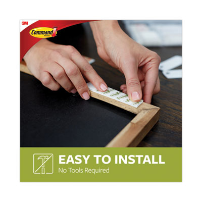 Damage-Free Hanging Picture Hanging Strip Pairs, Holds Up to