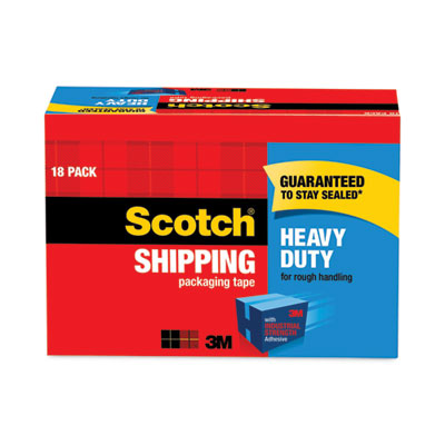 3850 Heavy-Duty Packaging Tape Cabinet Pack, 3" Core, 1.88"