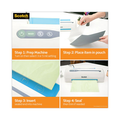 Pro 9" Thermal Laminator, 9" Max Document Width, 5 Mil Max D