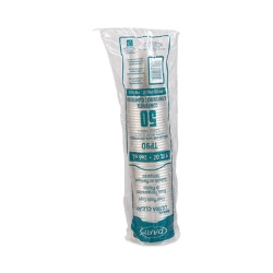 Ultra Clear PET Cups, Tall, 9 oz, Plastic, 50/Bag, 20 Bags/C