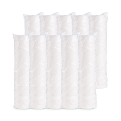 Plastic Lids for Foam Containers, Vented, Fits 3.5 oz to 6 o